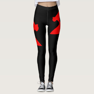 Black Leggings for cat lovers