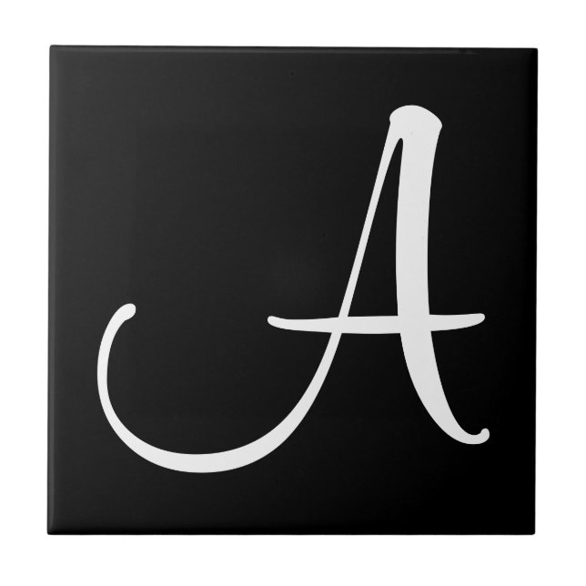 Black Letter Tiles (Front)