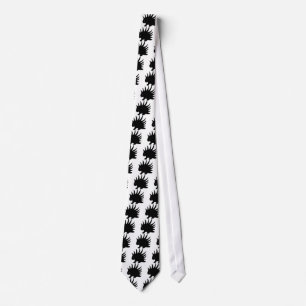 Black Libertarian pork-thorn. Tie