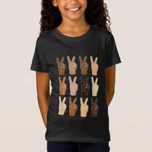 Black Liberty Afro Melanin Shade Love African Amer T-Shirt