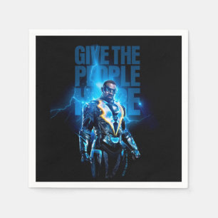 Black Lightning - Give The People Hope Napkin