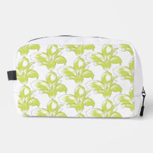 Black Lime Bold Floral Pattern
