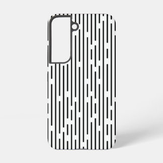 Black Line Geometric Pattern Samsung Galaxy Case