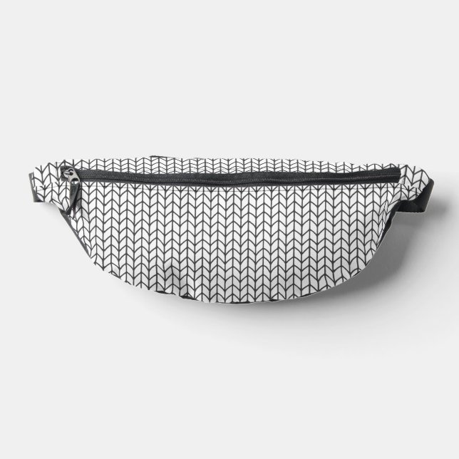 BLACK LINE KNIT Fanny Pack (Lay Down)