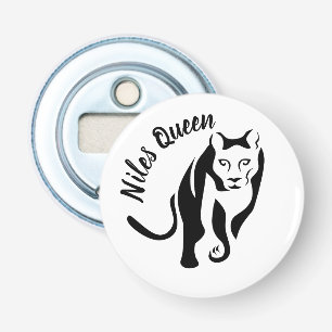 Black Lioness Queen of the Huntress Bottle Opener