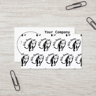 Black Lioness Queen of the Huntress Business Card