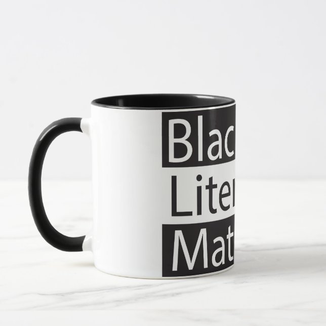 Black Literature Matters mug (Left)