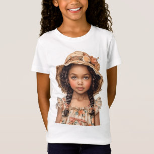 Black Little Girl T-Shirt