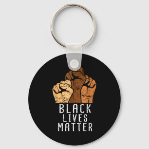 Black Lives Blm Human Rights Black History Month Key Ring