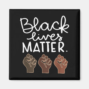 Black Lives Blm Human Rights Black History Month  Magnet