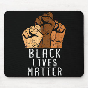 Black Lives Blm Human Rights Black History Month Mouse Pad
