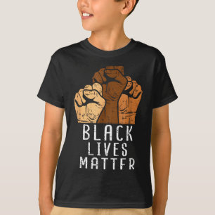 Black Lives Blm Human Rights Black History Month T-Shirt