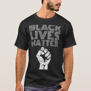 Black Lives Blm Human Rights Black History Month T-Shirt