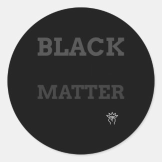 Black Lives Light Profile Sticker