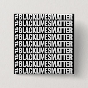 Black Lives Matter 15 Cm Square Badge