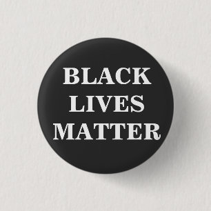 Black Lives Matter 3 Cm Round Badge