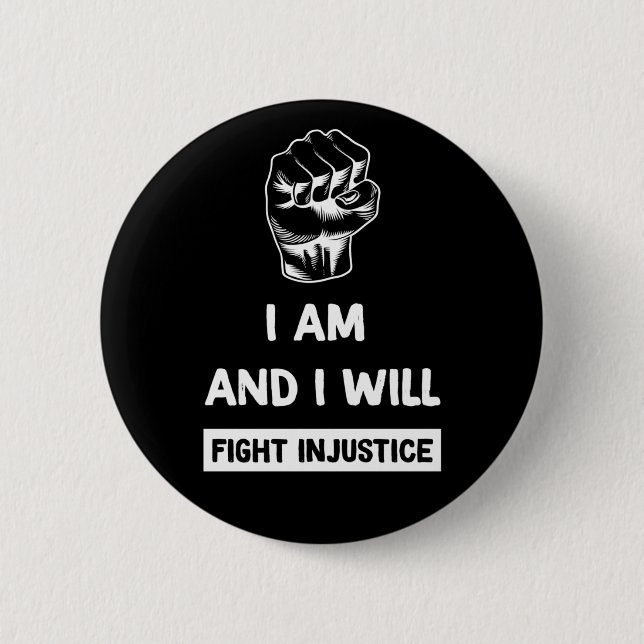 Black Lives Matter 6 Cm Round Badge (Front)