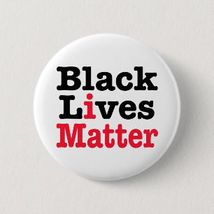 Black Lives Matter 6 Cm Round Badge