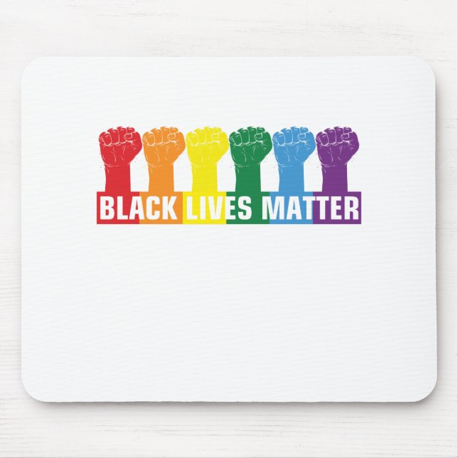 BLACK LIVES MATTER 6 MOUSE PAD (Front)