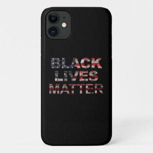 Black Lives Matter American Flag Case-Mate iPhone Case