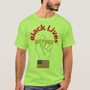Black lives matter American Flag Original Classic  T-Shirt