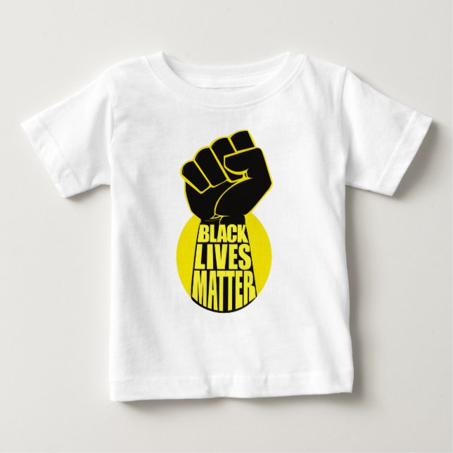 Black Lives Matter Baby T-Shirt (Front)