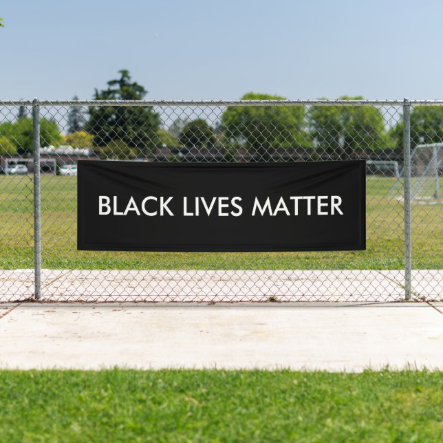 Black Lives Matter Banner (Insitu)