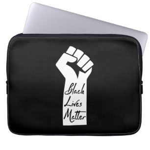 Black Lives Matter Black Woman Laptop Sleeve