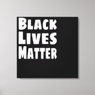 Black Lives Matter BLM Canvas Print