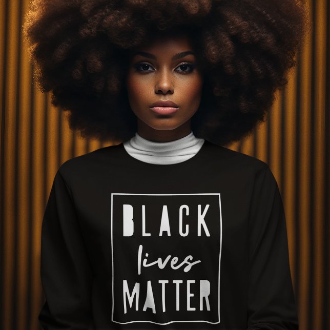 Black Lives Matter | BLM Race Equality Modern Sweatshirt (Creator Uploaded)