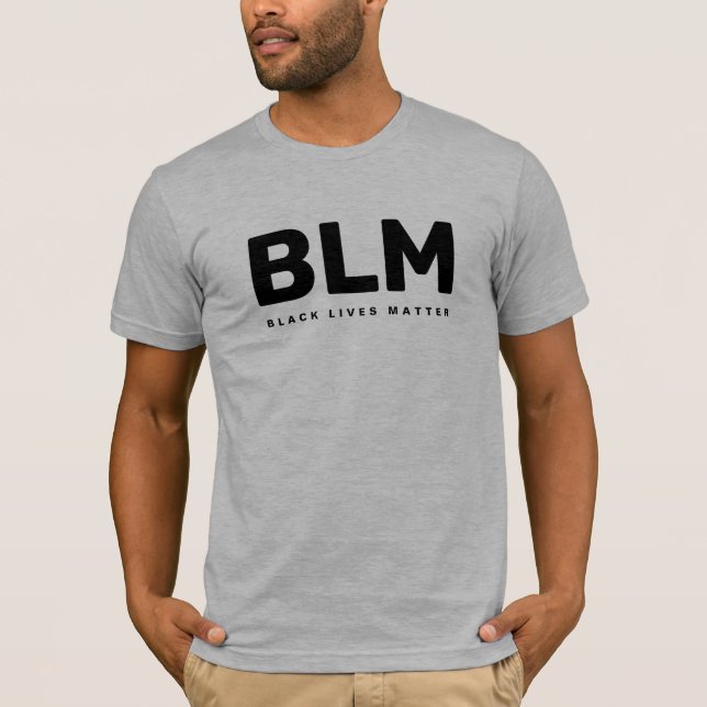 Black Lives Matter BLM T-Shirt (Front)