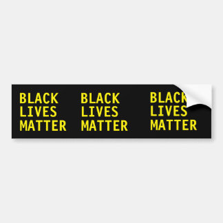 Black Lives Matter Bumper Sticker