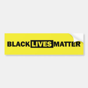 Black Lives Matter Bumper Sticker