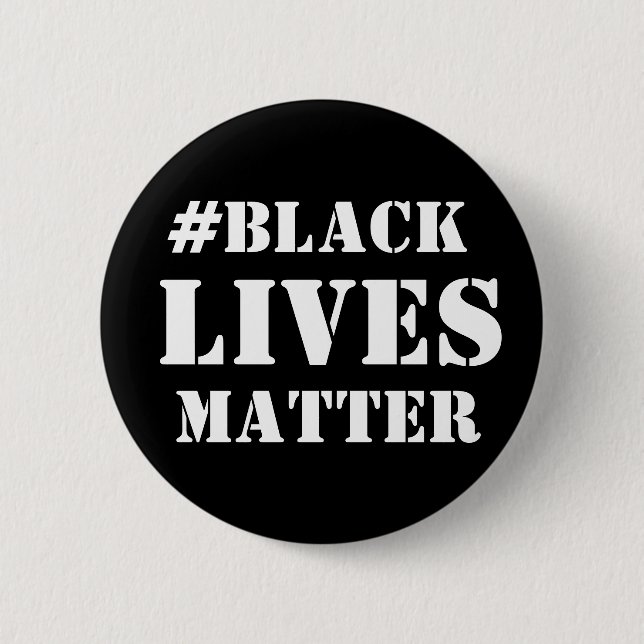 Black Lives Matter Button (Front)