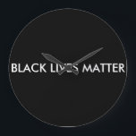 Black Lives Matter Clock, BLM Large Clock<br><div class="desc">Black Lives Matter Clock. Be inspiring,  be positive,  be supportive! Perfect gift for Christmas or Kwanzaa.</div>