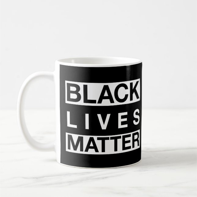 Black Lives Matter Coffee Mug (Left)