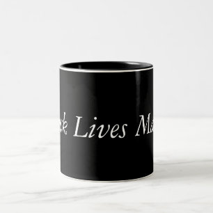 Black lives matter coffee mug