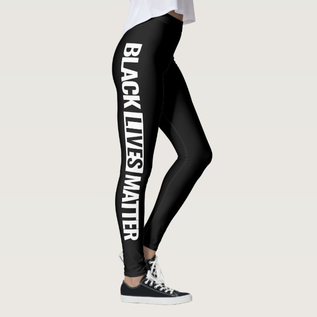 Black lives matter Custom Leggings (Right)