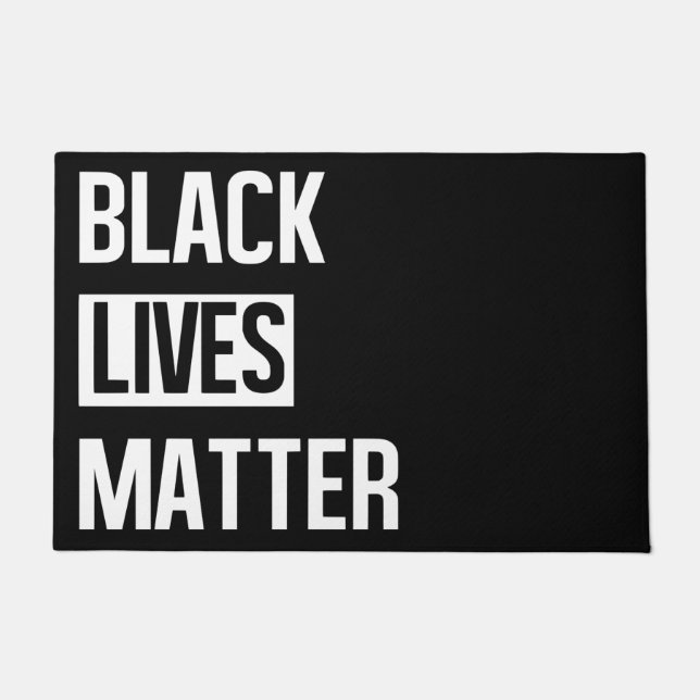 Black Lives Matter Doormat (Front)