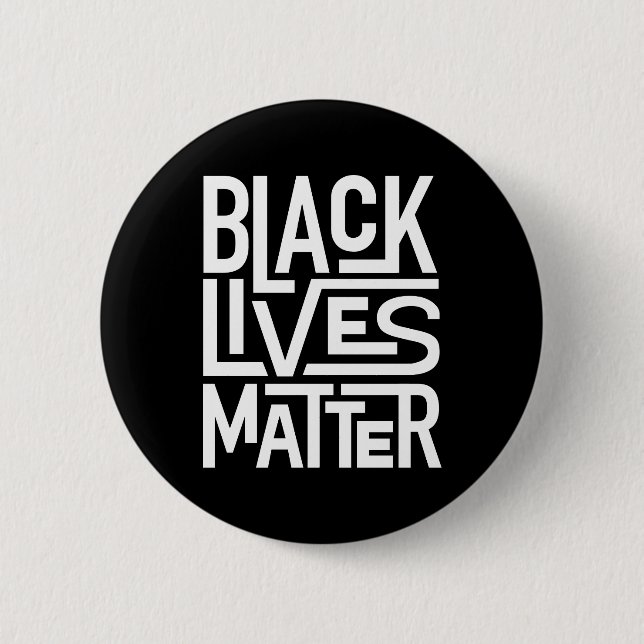Black Lives Matter | Equal Rights 6 Cm Round Badge (Front)
