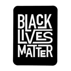 Black Lives Matter   Equal Rights Magnet