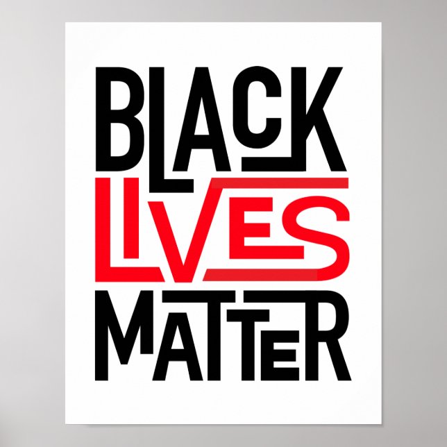 Black Lives Matter | Equal Rights Poster (Front)