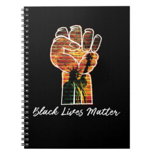 Black Lives Matter Graffiti Equality Empowered Notebook