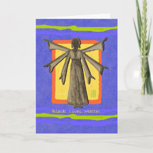 Black. Lives. Matter. Greeting Card
