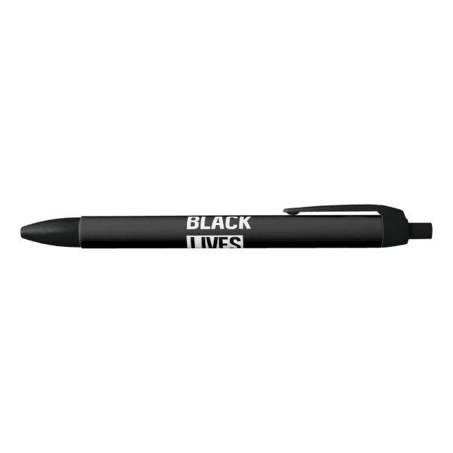 Black Lives Matter Ink Pen (Top)