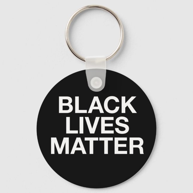 Black Lives Matter Key Ring (Front)