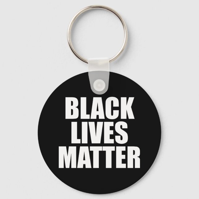 Black Lives Matter Key Ring (Front)