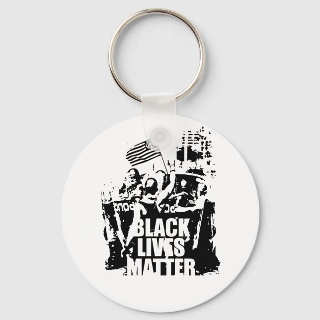 Black Lives Matter Key Ring (Front)
