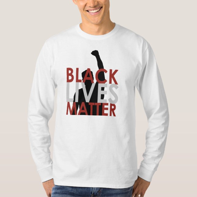 Black Lives Matter Long-Sleeved Shirt (Front)