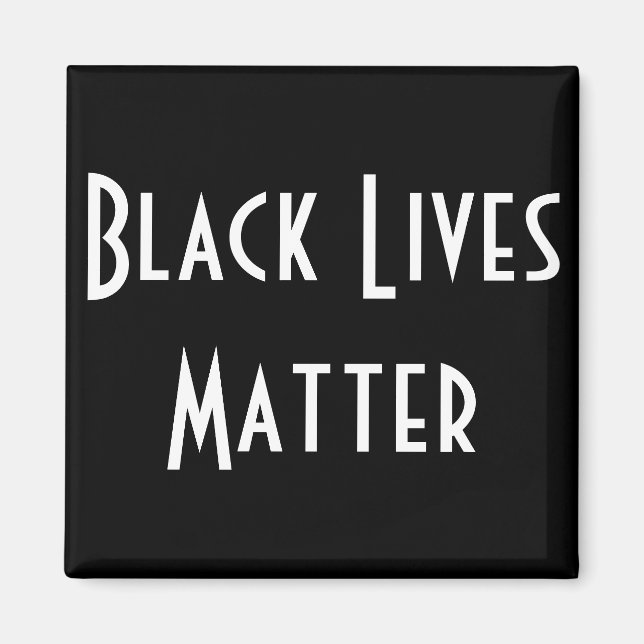 Black Lives Matter magnet (Front)
